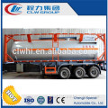 Tank container 20000 liters for the transportation of hydrochloric acid HCL and nitric acid HNO3